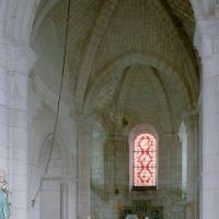 La travée droite du choeur et l'abside vues vers le nord-est (2007)