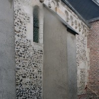 Vue partielle du mur nord du choeur (2003)