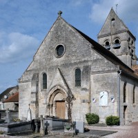 L'église vue du sud-ouest (2008)