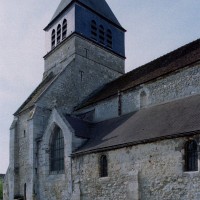 Vue partielle de l'église depuis le nord-ouest (2006)