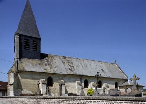 L'église vue du sud (2006)