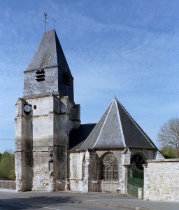 L'église vue de l'est (2007)