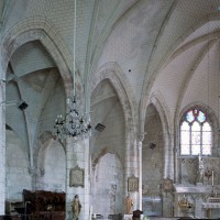 Le bas-côté nord du choeur vu vers le nord-est (2007)