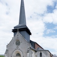 L'église vue du sud-ouest (2004)