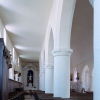 Le bas-côté nord vu vers l'est (2006)