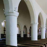 Le bas-côté sud vu vers le nord-est (2006)