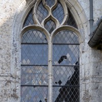 Fenêtre ouest de la chapelle nord du choeur (2016)