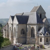 L'église vue du sud-est (2008)