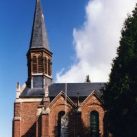 Vue partielle de l'église depuis le sud (2003)