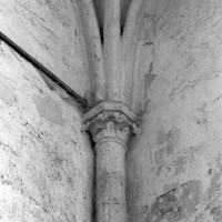 Retombée de la voûte au bras nord du transept (1996)