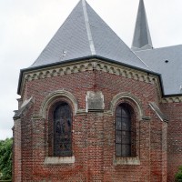 L'abside vue du nord-ouest (2003)