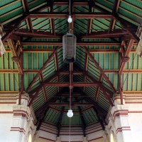 La charpente vue vers l'est (2007)