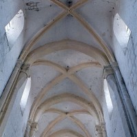 Les voûtes de la nef vues vers l'ouest (2001)