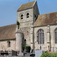 L'église vue du sud-est (2001)