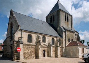 L'église vue du sud-ouest (2002)