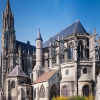 La cathédrale vue du sud-est (1993)