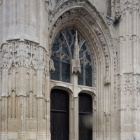 Le portail central de la façade ouest (2018)