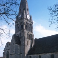 Vue partielle de l'église depuis le nord-ouest (1996)
