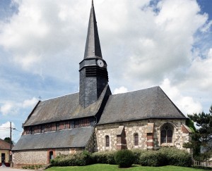 L'église vue du sud-est (2005)