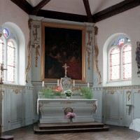 L'abside vue vers l'est (2005)