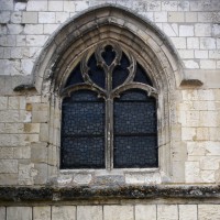 Fenêtre au mur nord de la nef (2016)