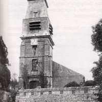 L'ancienne église avant sa destruction durant la Guerre 14-18
