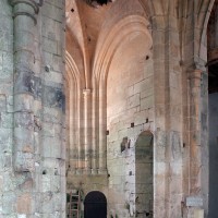 La base du clocher vue vers le sud-ouest (2002)