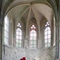 L'abside vue vers l'est (2002)