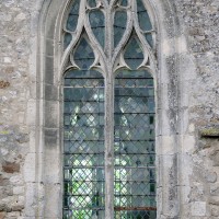 Fenêtre sud du choeur de l'église (2016)