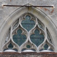 La partie supérieure de la fenêtre du mur de chevet (2016)