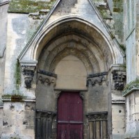 Le portail est du bras sud du transept (2015)