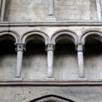 Triforium du bras nord du transept (2008)