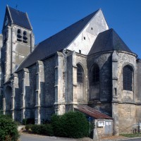 L'église vue du sud-est (1996)