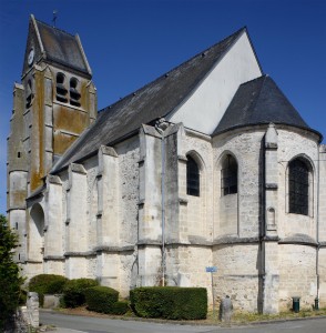 L'église vue du sud-est (2019)