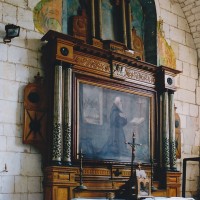 L'autel-retable de la chapelle sud (2004)