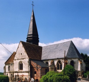 L'église vue du sud-est (2004)