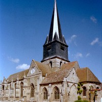 L'église vue du sud-est (2001)