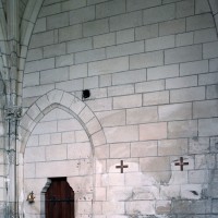 Le mur ouest du bras sud du transept (2007)