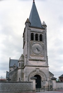 L'église vue de l'ouest (2006)