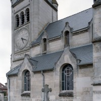 Vue partielle de l'église depuis le sud-est (2006)