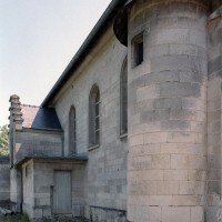 Vue partielle de la partie nord de l'église (2006)