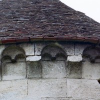 La corniche beauvaisine au sud de l'abside (2007)