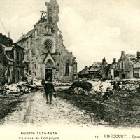 L'église vers 1917