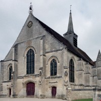 L'église vue du sud-ouest (2007)