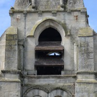 Le deuxième étage du clocher vu du sud (2017)