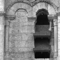 Le premier étage du clocher vu du sud (2000)