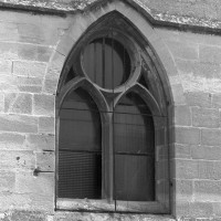 La fenêtre de la dernière travée de la chapelle sud (2000)