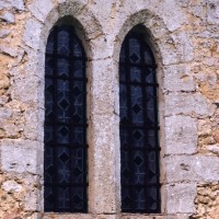 Fenêtre au mur sud de la nef (2005)