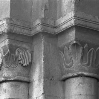 Chapiteaux des arcades du mur gouttereau nord de la nef (1995)