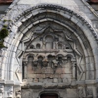 Le tympan et les voussures du portail sud (2017)